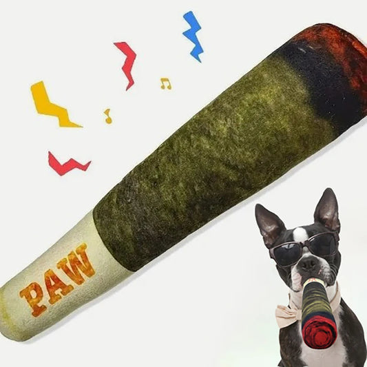 Pup In Smoke - PAW Good Dog Doobie
(Dog Toy)